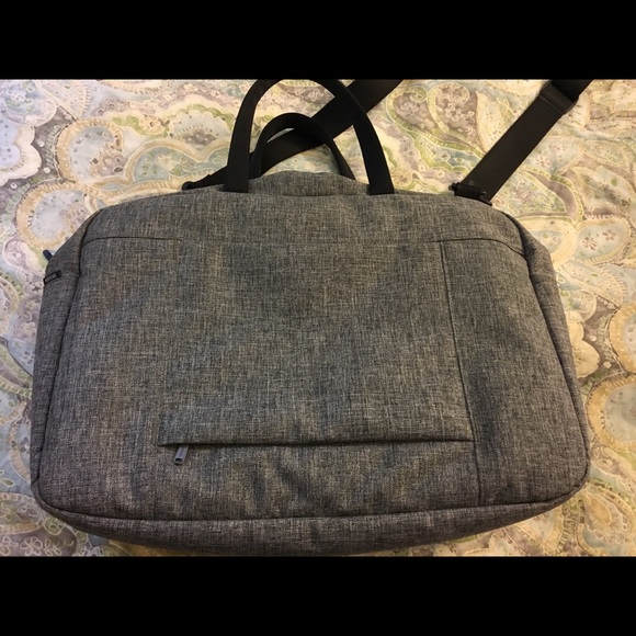 Herschel Sandford Messenger Bag, Raven Crosshatch - Picture 2 of 8